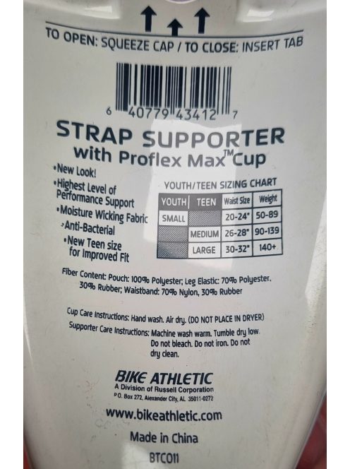 BIKE Athletic - Proflex Max Cup szuszpenzor