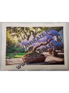 Bonsai klasszikus kép - A3 merített papíron