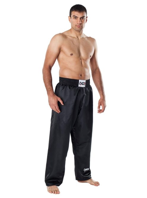 DAX Fighter – Kickboks hlače, Črna