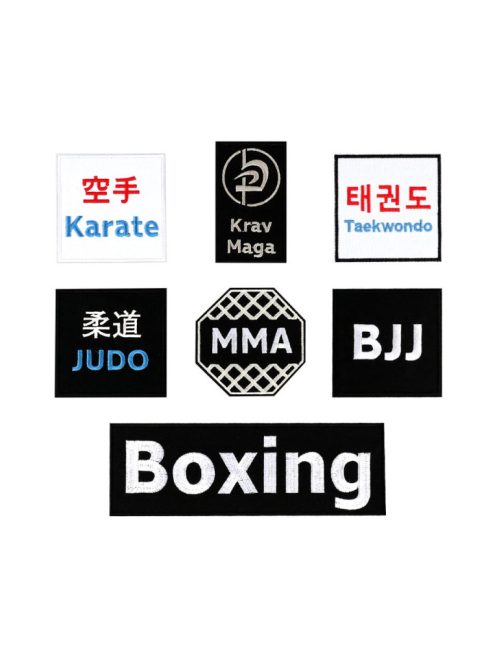 Hímzett tépőzáras felvarró - jelvény - patch