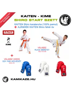 KAITEN - KIME Shiro Start Szett