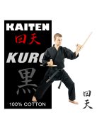 KAITEN Kuro 10 oz. - fekete karate ruha