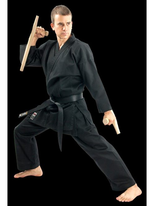 KAITEN Kuro 10 oz. - fekete karate ruha