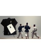 KAITEN Kuro 9 oz. – Črno/Bela Karate Obleka
