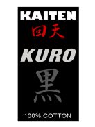 KAITEN Kuro 9 oz. – Črno/Bela Karate Obleka