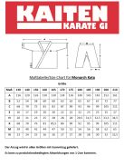 KAITEN Monarch Kata karate ruha - WKF Approved - 180 cm 