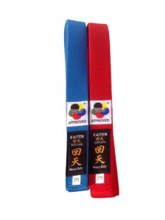 KAITEN Verseny öv WKF Approved -  piros