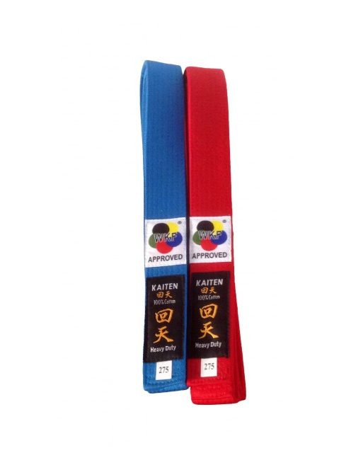 KAITEN Verseny öv WKF Approved -  piros