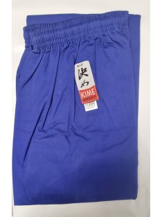 KIME Blue karate nadrág - kék színben, 200 cm 