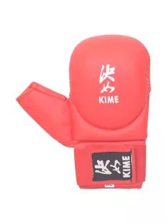 KIME Classic seikenvédő - hüvelykujj védővel - piros