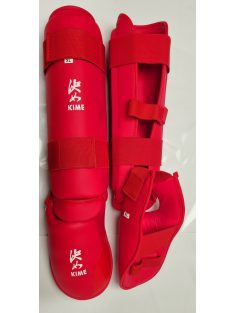 KIME lábszár- és lábfejvédő - piros
