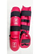 KIME lábszár- és lábfejvédő - piros