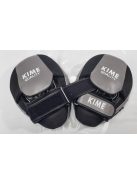 KIME fokusarska rokavica, umetno usnje, EXTRA anatomska, črno-siva