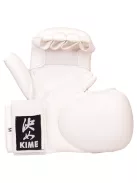KIME Classic seikenvédő - hüvelykujj védővel - fehér