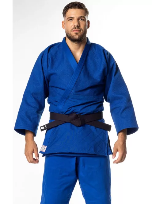 MIZUNO Yusho Best 2 IJF Judo kabát – Normál és Slim Fit, 750 g - Kék