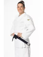 MIZUNO Yusho III judo kabát - IJF Approved - 750 g - Made in Japan - Fehér