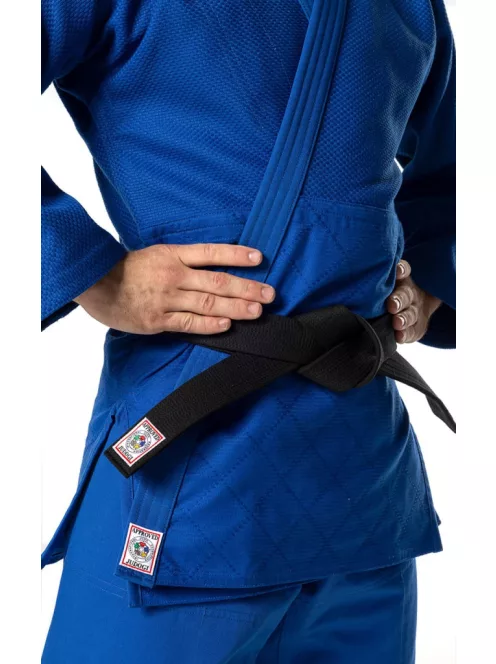 MIZUNO Yusho III judo kabát - IJF Approved - 750 g - Made in Japan - Kék