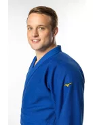 MIZUNO Yusho III judo kabát - IJF Approved - 750 g - Made in Japan - Kék