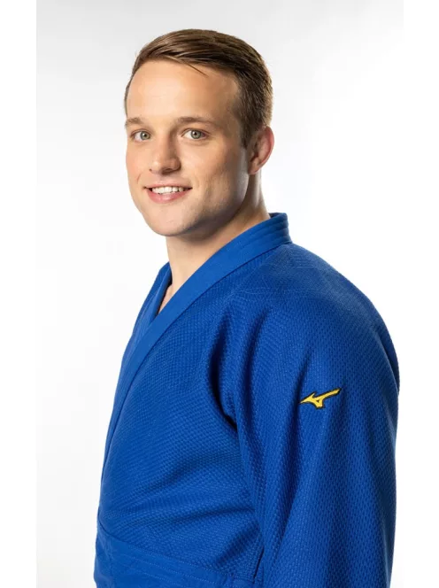 MIZUNO Yusho III judo kabát - IJF Approved - 750 g - Made in Japan - Kék