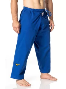   MIZUNO Yusho III judo nadrág - IJF Approved - Made in Japan - 750 g - Kék