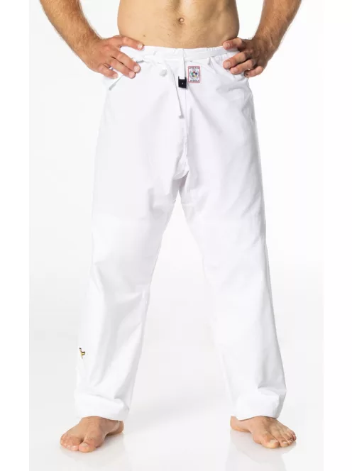 MIZUNO Yusho III judo nadrág - IJF Approved - 750 g - Fehér