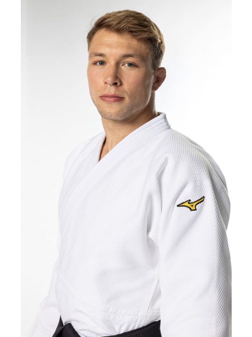 MIZUNO Yusho III judo kimono – odobreno s strani IJF – 750 g – Bela