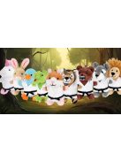 Plüss kulcstartó - Tigris