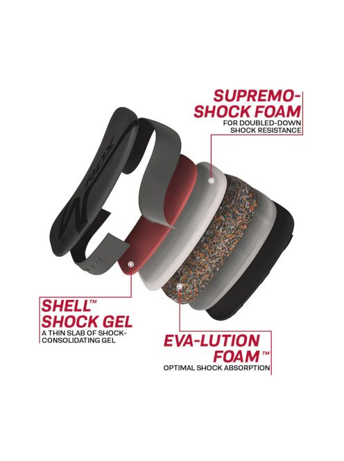 RDX T15 Noir Thai egykezes ütőpajzs - rúgópajzs