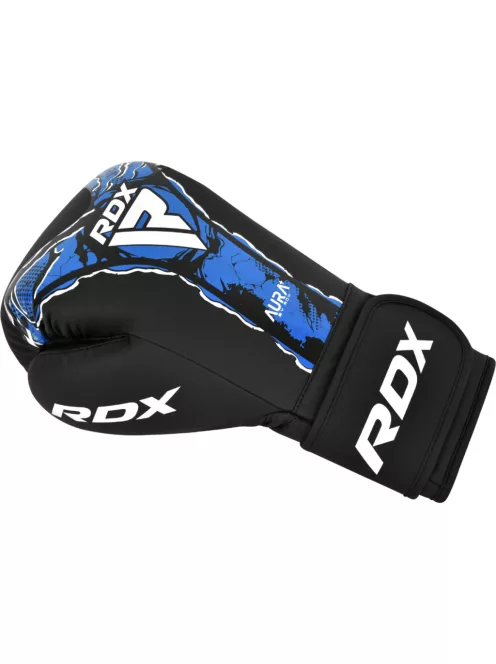 RDX F-17 Aura boszkesztyű - 14 oz, kék