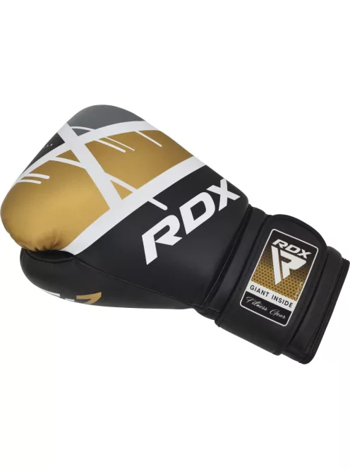 RDX F7 Ego bokszkesztyű – 12 oz, arany