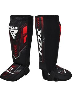 RDX IMMAF neoprén sípcsont- és lábfejvédő – piros