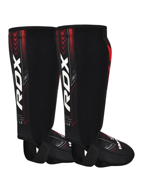 RDX IMMAF neoprén sípcsont- és lábfejvédő – piros