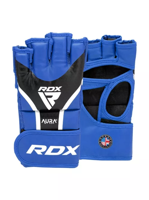 RDX MMA grappling kesztyű - Kék - Fekete