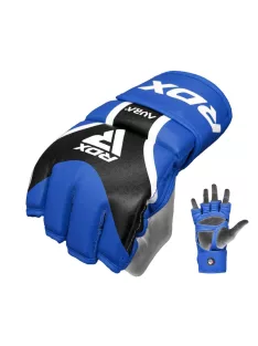 RDX MMA grappling kesztyű - Kék - Fekete
