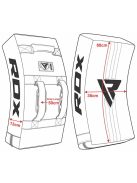 RDX T1 ívelt rúgópajzs - Speciális NYLON fogantyúkkal