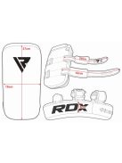 RDX T1 Ívelt Thai egykezes ütőpajzs - rúgópajzs - több színben