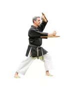 SHUREIDO Black Karate Jacket – for Kobudo Practice
