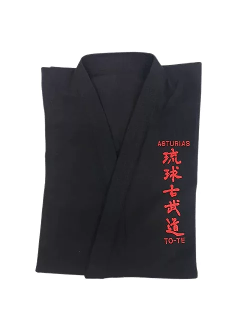 SHUREIDO Black Karate Jacket – for Kobudo Practice