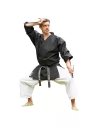SHUREIDO Black Karate Jacket – for Kobudo Practice