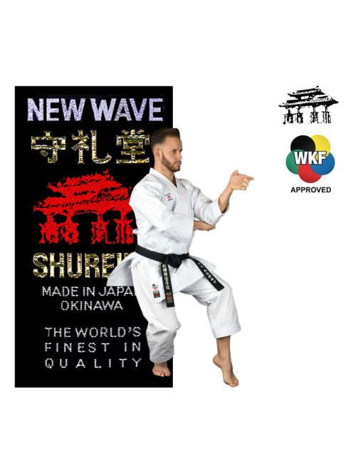 SHUREIDO New Wave 3 LOGO karate kimono – WKF logotip opcijsko