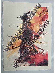 Moderna slika samuraja – na papirju A3