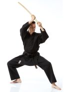 TOKAIDO Bujin Kuro, 14 oz., fekete karate ruha