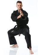 TOKAIDO Bujin Kuro, 14 oz., fekete karate ruha