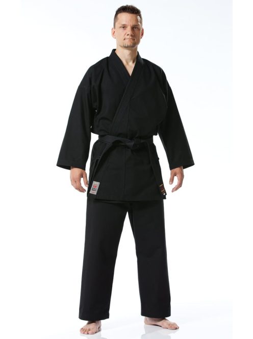 TOKAIDO Bujin Kuro, 14 oz., fekete karate ruha