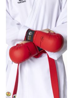   TOKAIDO Classic WKF Approved seikenvédő, versenykesztyű (piros)