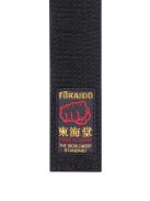 TOKAIDO fekete öv, made in JAPAN