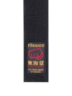 TOKAIDO fekete öv, made in JAPAN