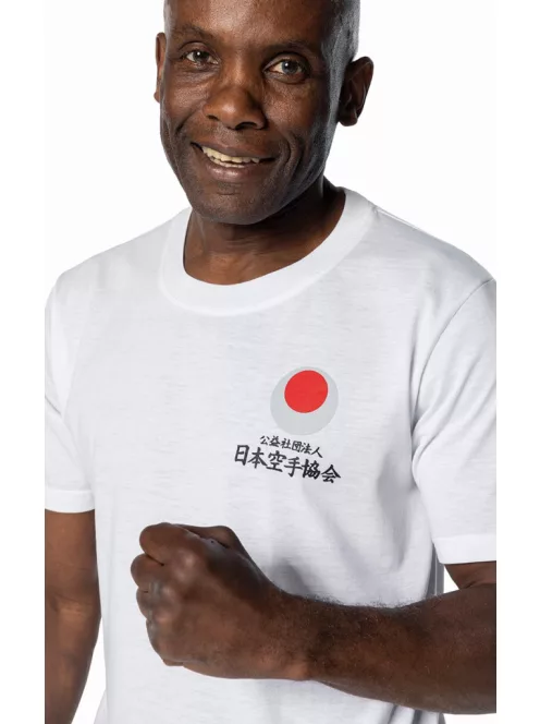 TOKAIDO JKA fehér pamut póló - Férfi