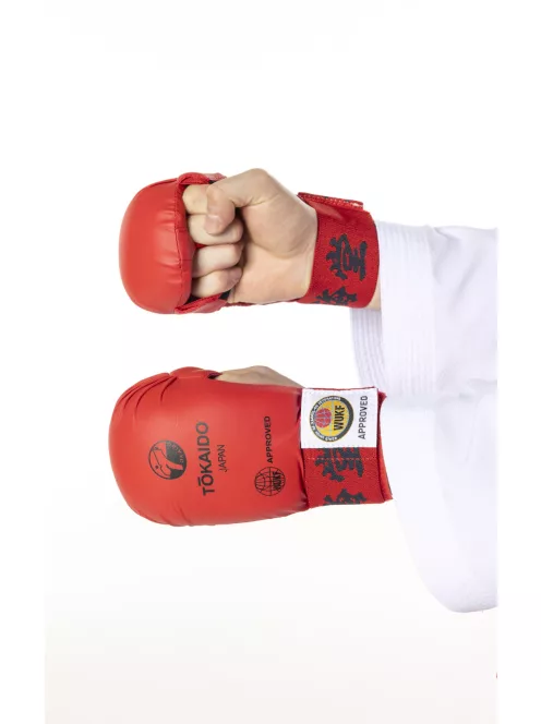 TOKAIDO Kanji WUKF Seiken Protector – Competition Glove Red