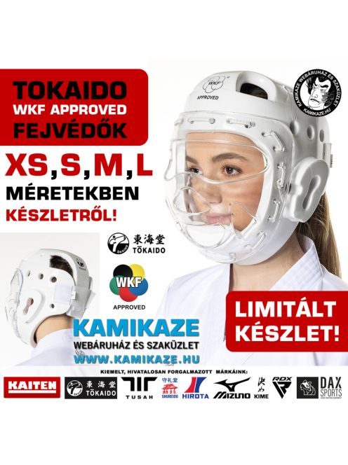 TOKAIDO Karate Headguard Junior – WKF Approved